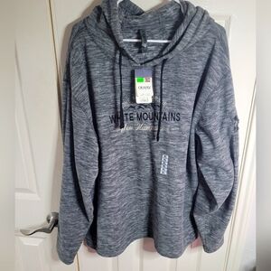 New Ouray sportswear grey hoodie size xl